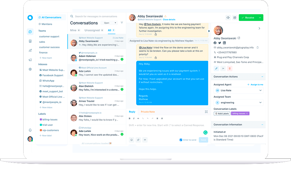 Dashboard unificado linttec Chat